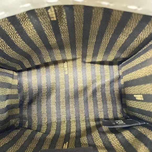 FENDI Sunshine Shopper 2WAY 8BS051 Cream Leather - Women's Tote Bag - Picture 9 of 14